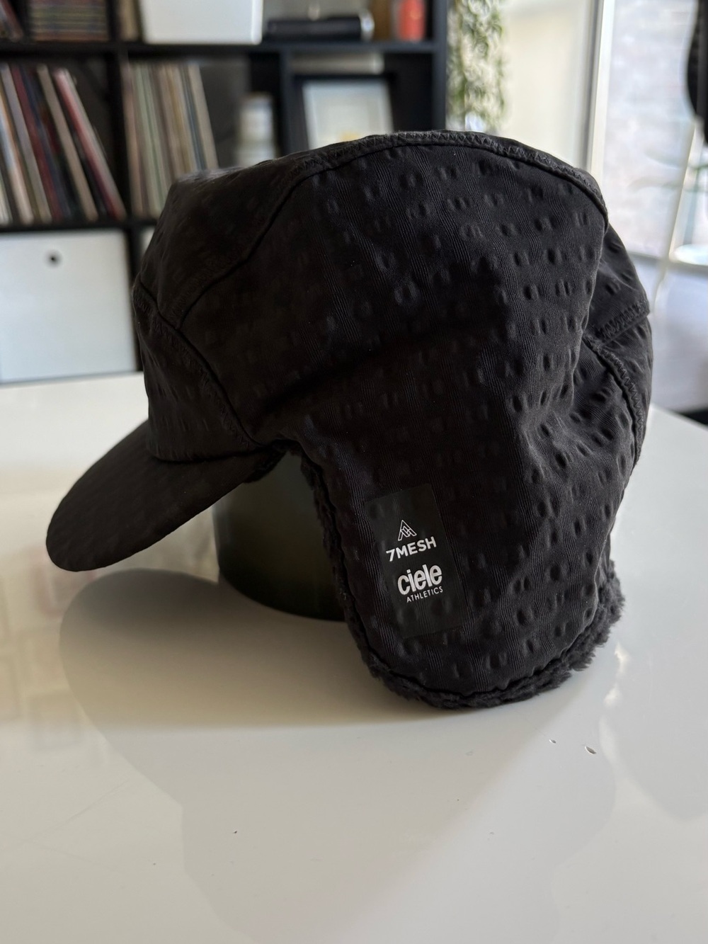 7MESH/Ciele Black Winter Cycling/Running Hat